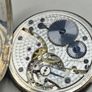 Antique Solid Silver Pocket Watch Hallmarked English 15 Jewel Swiss Movement Spares Repair Image 5