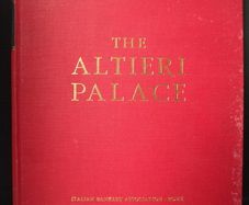 SALE!  THE ALTIERI PALACE by Armando Schiavo - Italian Bankers' Association - Rome