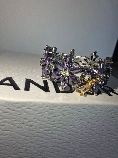 Pandora Bridgerton herbarium bee ring size 56