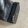 All Saints Black Leather Wallet Image 5
