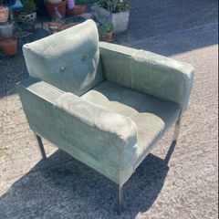Vintage Teal Armchair