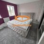 Ottoman Bed Frame Velvet Gas Lift Princes Rectangle Double & King Size Bed Image 8