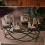 Vortex celtic cast iron tealight holder,  New in box. Image 4