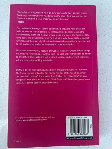 Tantra - The Supreme Understanding - OSHO - Paperback