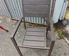 garden chairs x6