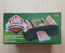 Electronic Card Shuffler for Standard Deck of Cards Casino Poker Blackjack NEW