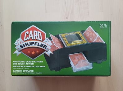 Electronic Card Shuffler for Standard Deck of Cards Casino Poker Blackjack NEW