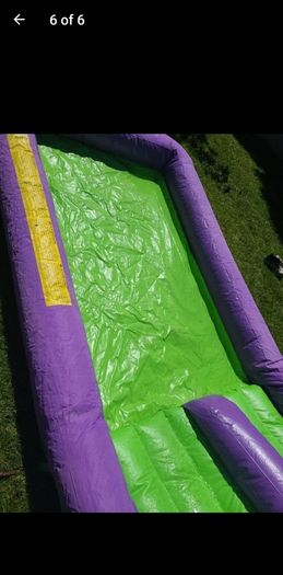 flatable waterslide