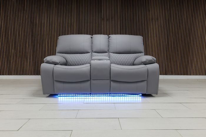 2 Seater Rita Plus Electric Leather Recliner Sofa