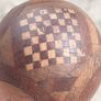 Henry Howell 1900 silver collar inlaid oak cane Image 2