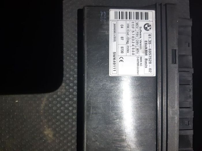 Genuine Bmw 5 Series E60 E61 Gateway Body Control Module Unit Genuine 6957528