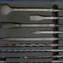 SDS Chisel & Drill Bit Set 17pc Image 6