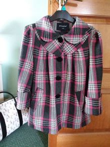 Beautiful Ladies Check Coat