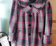 Beautiful Ladies Check Coat