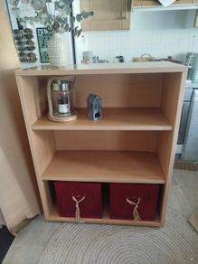 Unit, boxes, drawers, desk top, bed frames