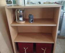 Unit, boxes, drawers, desk top, bed frames
