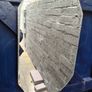 Vintage Bevelled mirror on chain Image 3