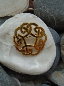 Celtic design brooch,Fashion jewellery,Brooch