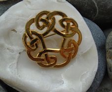 Celtic design brooch,Fashion jewellery,Brooch