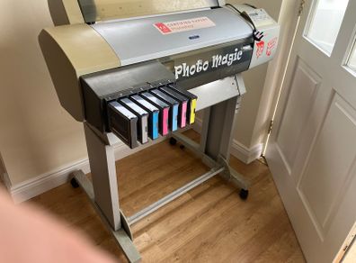 Wide format printer and Laminator
