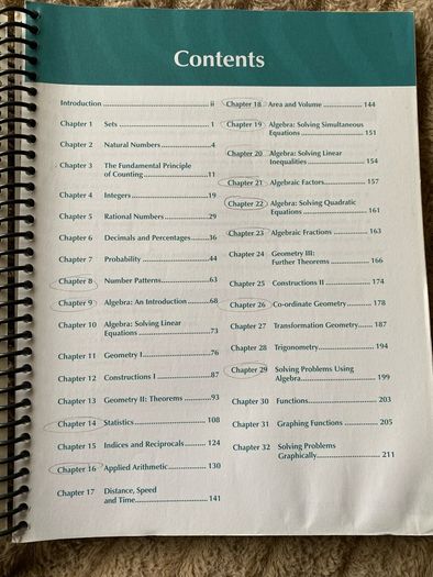 JC Mathematics Active Maths 1 Activity Book