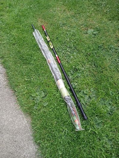 fishing telescopic whips x2