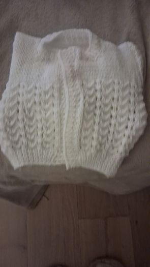 Hand knitted