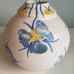 ceramic vase beautiful colours