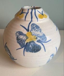 ceramic vase beautiful colours
