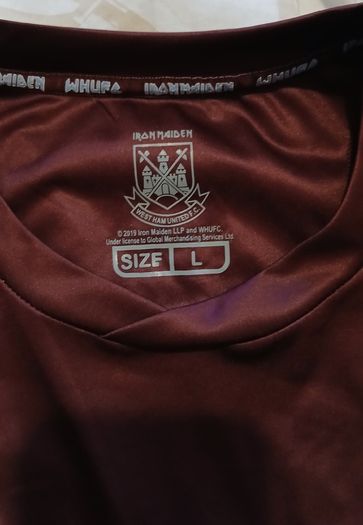 Iron Maiden West Ham 2019 Football Top