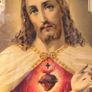 Vintage Sacred Heart of Jesus Enthronement Framed Print  Catholic Religious Art Image 5