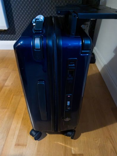 Tramora Smart Carry-On Luggage - Laptop Stand, Charging Ports & Dual TSA Locks plus a laptop bag