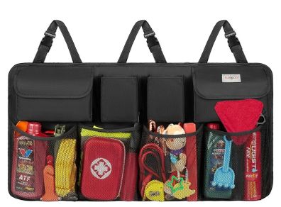 Surdoca  car boot organizer - hangs on back seats and velcro fixes to back of seats