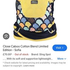 caboo baby carrier