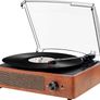 DISCOUNT IN COMMENTS Bluetooth Record Player Belt-Driven 3-Speed Turntable, Vintage Vinyl Record Players Built-in Stereo Speakers, with Headphone Jack/Aux Input/RCA Line Out (FREE SHIPPING) Image 2