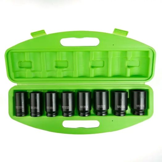 8pc 3/4-Inch DR 6PT Deep Impact Sockets Metric