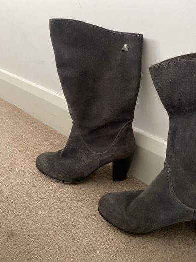 Boots Clarks suede leather
