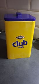 Jacobs club milk biscuit tin