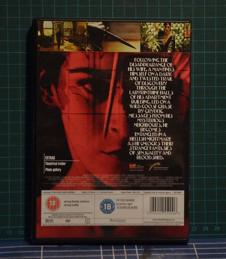 'The Strange Colour Of Your Body's Tears' DVD