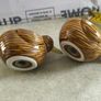 Cute little pair of New Zealand Kiwi sat and pepper shakers - vintage kitchy collectible salt and pepper shakers Image 4