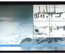 2004 Ireland 90th Anniversary of Shackleton's Antarctic Expedition Booklet Pane (HB148) Mint Never Hinged (MNH)