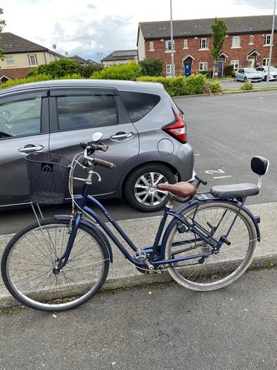 City bike elops 520 low frame - blue