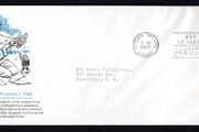 1968 Canada 5c Christmas: Soap Stone Carving Commemorative Stamp First Day Cover (FDC)