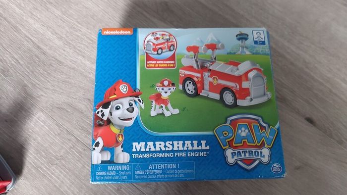 Limited edition Nickelodeon Marshall transforming fire engine
