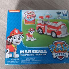 Limited edition Nickelodeon Marshall transforming fire engine