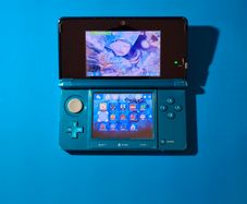 3DS Aqua Blue (Modded)