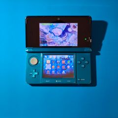3DS Aqua Blue (Modded)