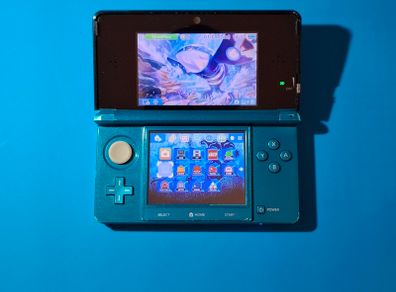 3DS Aqua Blue (Modded)