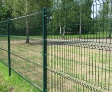 Industrial V Mesh Fencing / Twin Wire Fencing / Do