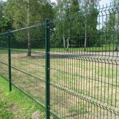 Industrial V Mesh Fencing / Twin Wire Fencing / Do